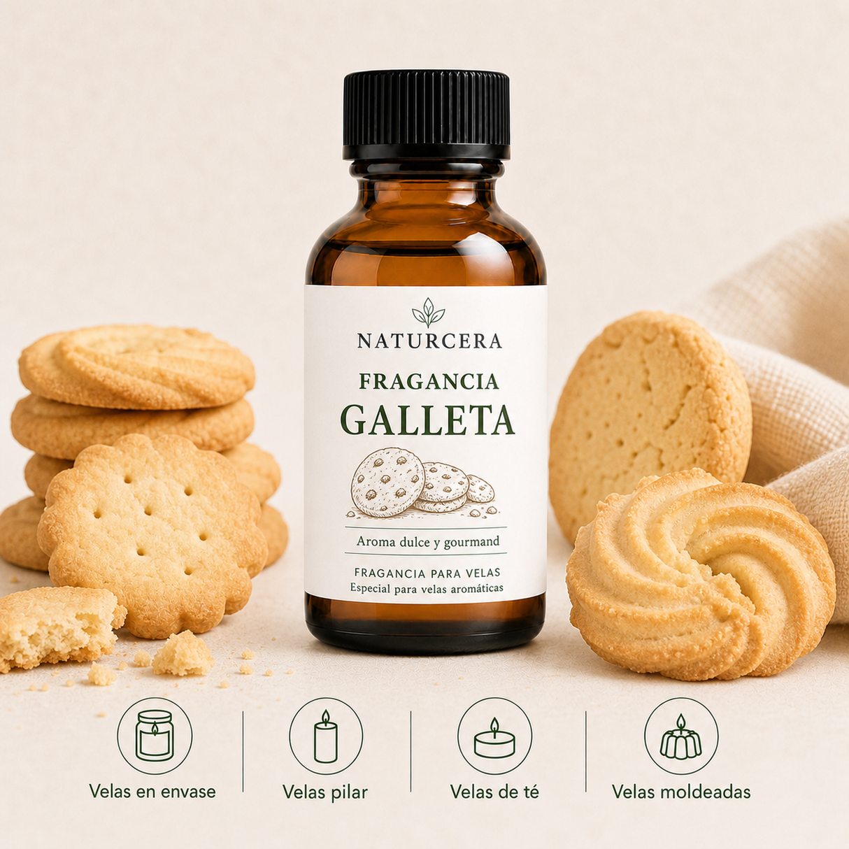 Cookie fragrance