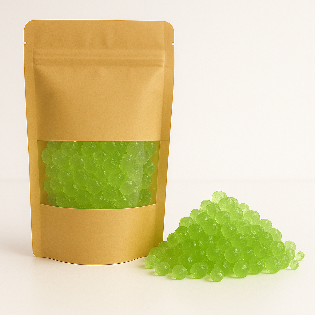Cera de gel verde
