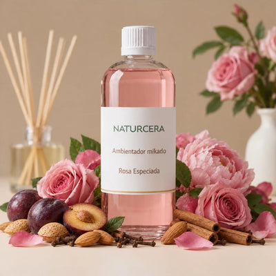 Ambientador mikado Rosa Especiada – recarga 1 L
