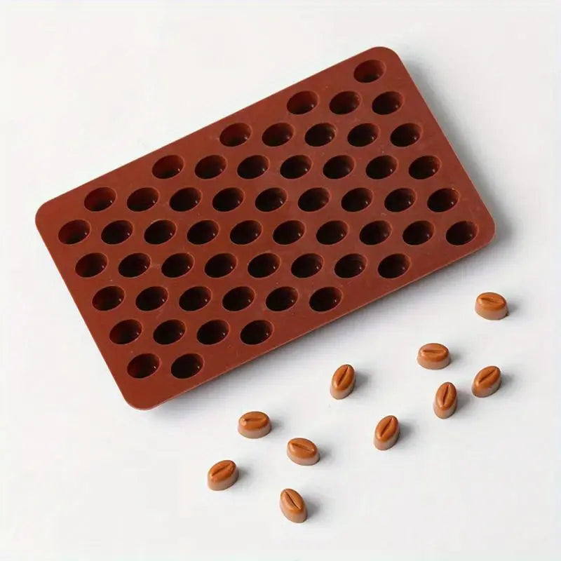 Stampi per wax melt a forma di chicco di caffè
