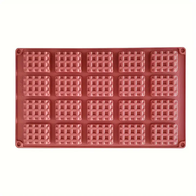 Moldes para wax melts con forma de chocolate
