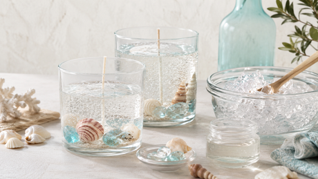 Cera de gel para hacer velas