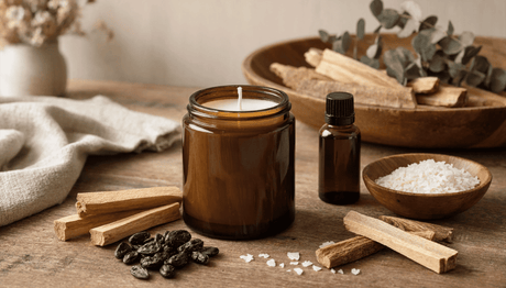 Velas de otoño: cómo crear aromas cálidos con fragancias amaderadas