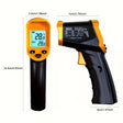Termómetro Infrarrojo para Velas (-50ºC a 600ºC) | Control Profesional de Temperatura