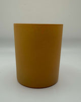 Bicchiere per candele beige opaco