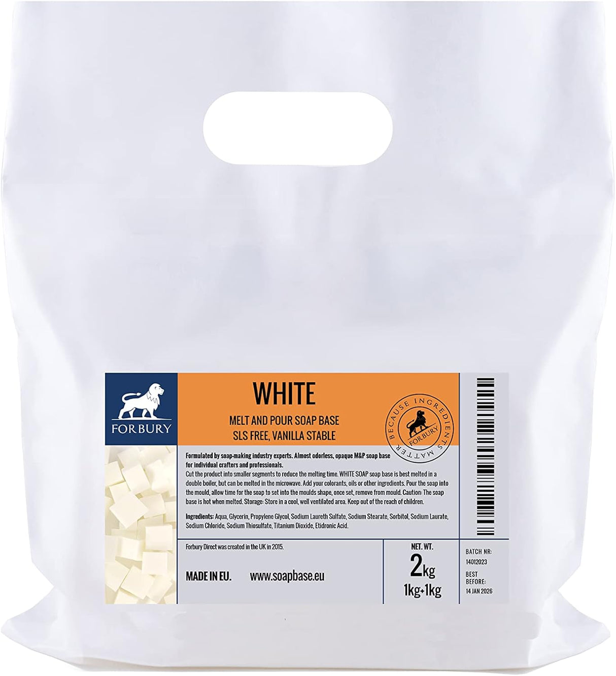 Jabón base blanco