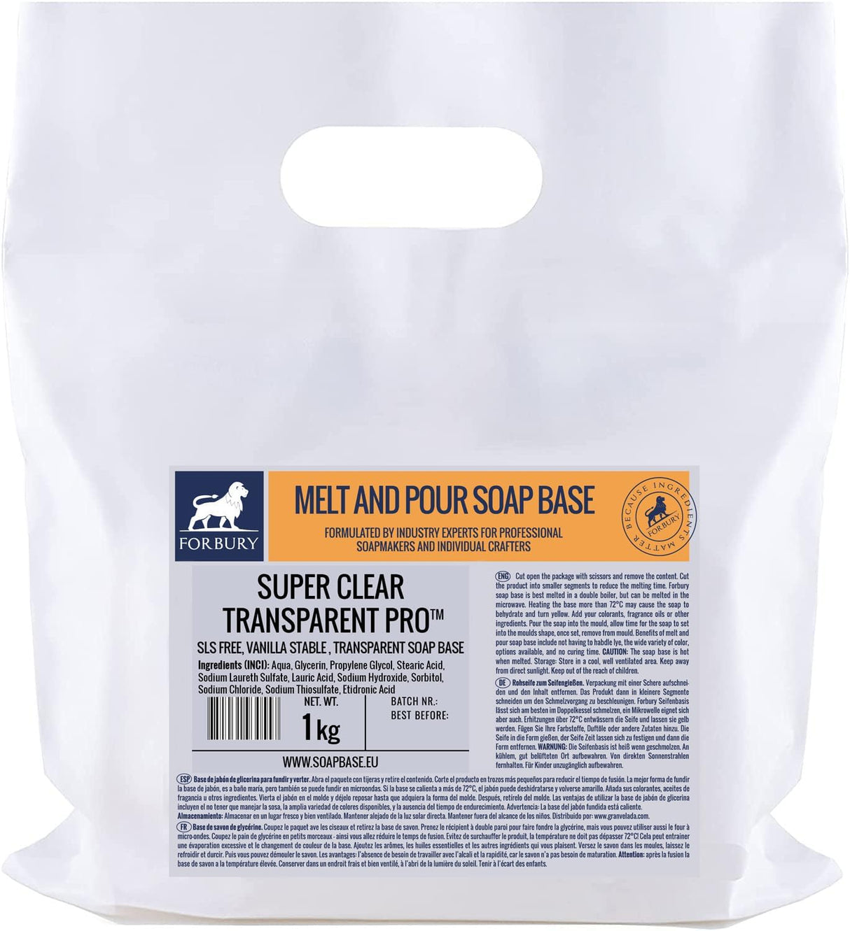 Transparent Soap Base