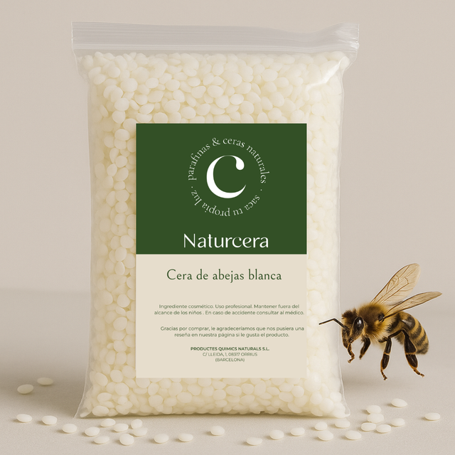 Cera de abejas blanca