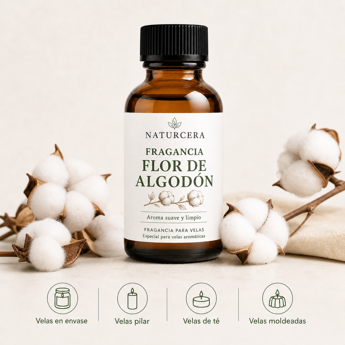 Cotton flower fragrance