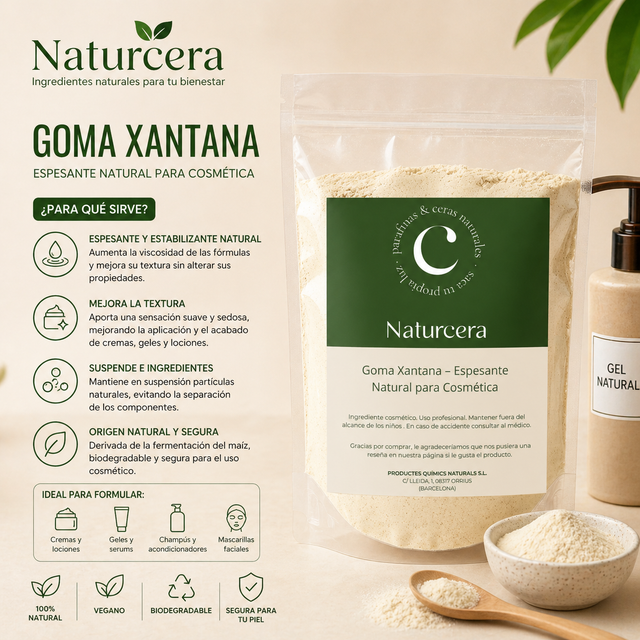 Goma Xantana – Espessante Natural para Cosmética