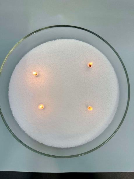 Cera in polvere per candele
