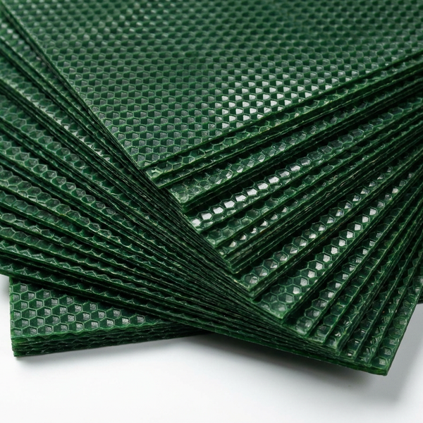 Folha de Cera de Abelha Verde 20 × 20