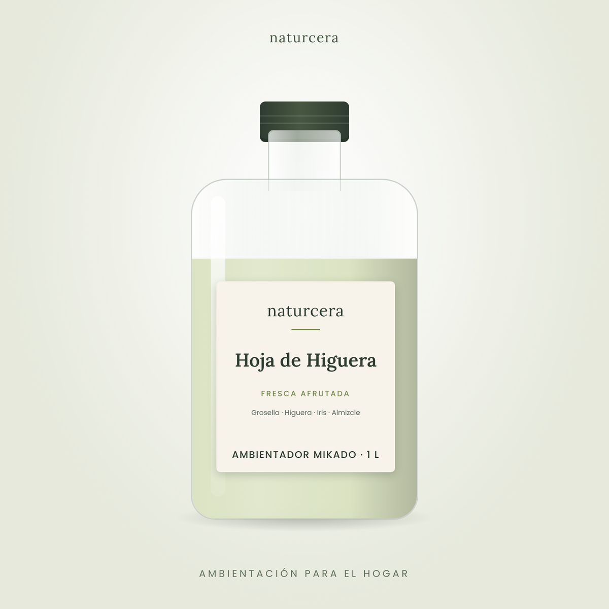 Ambientador mikado Hoja de Higuera – recarga 1 L