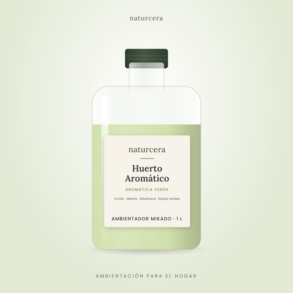 Ambientador mikado Huerto Aromático – recarga 1 L