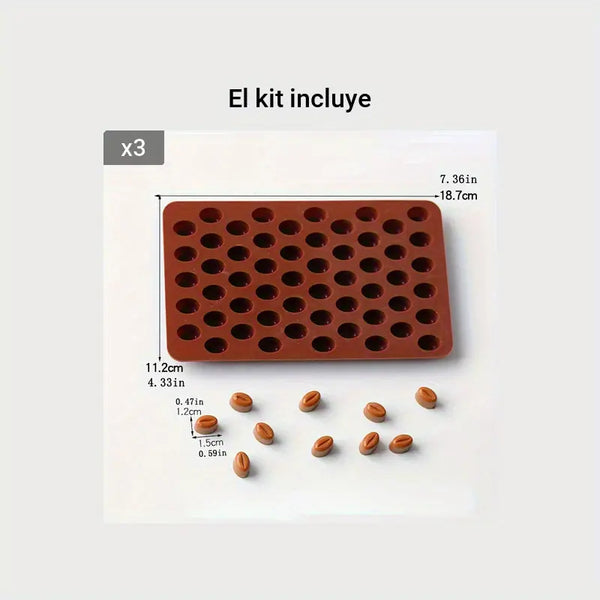Coffee-Shaped Wax Melt Molds