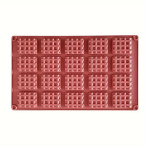 Moldes para wax melts con forma de chocolate