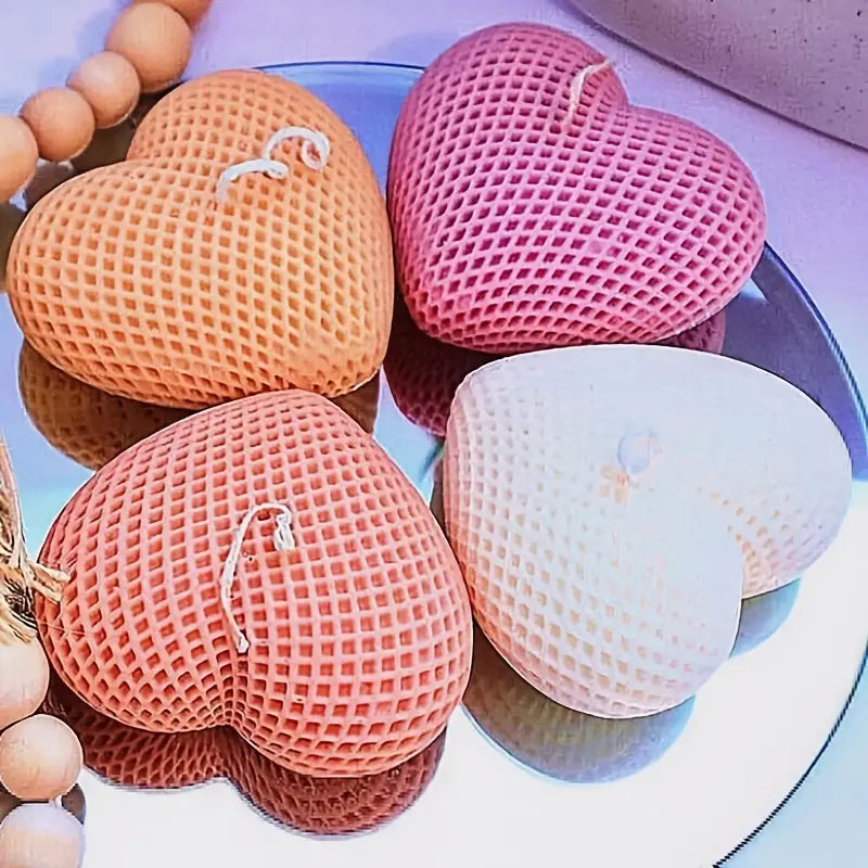 Heart-Shaped Candle Molds