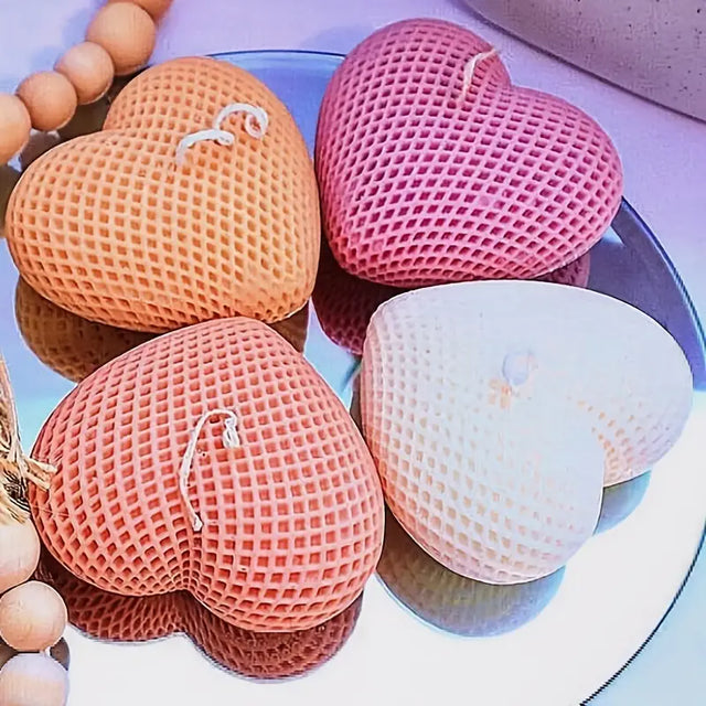Heart-Shaped Candle Molds