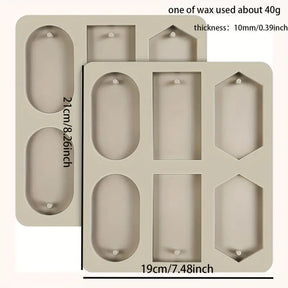 Molde de Silicone para Ambientadores Sólidos