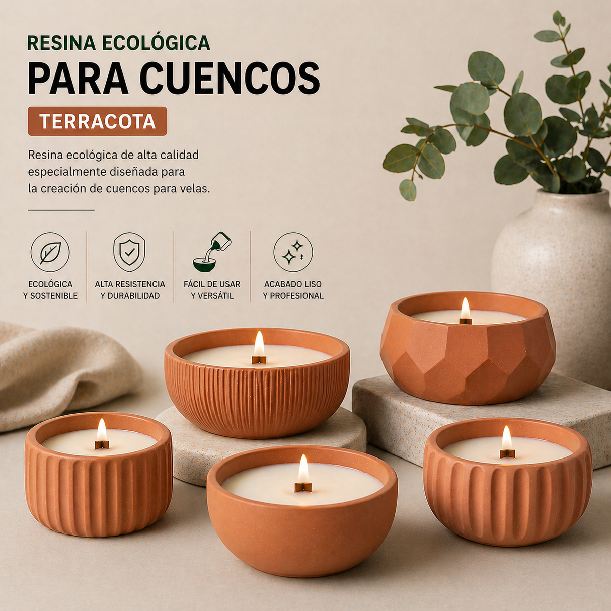 Resina Ecológica Terracota