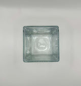 Verres carrés pour bougies (12 unités)
